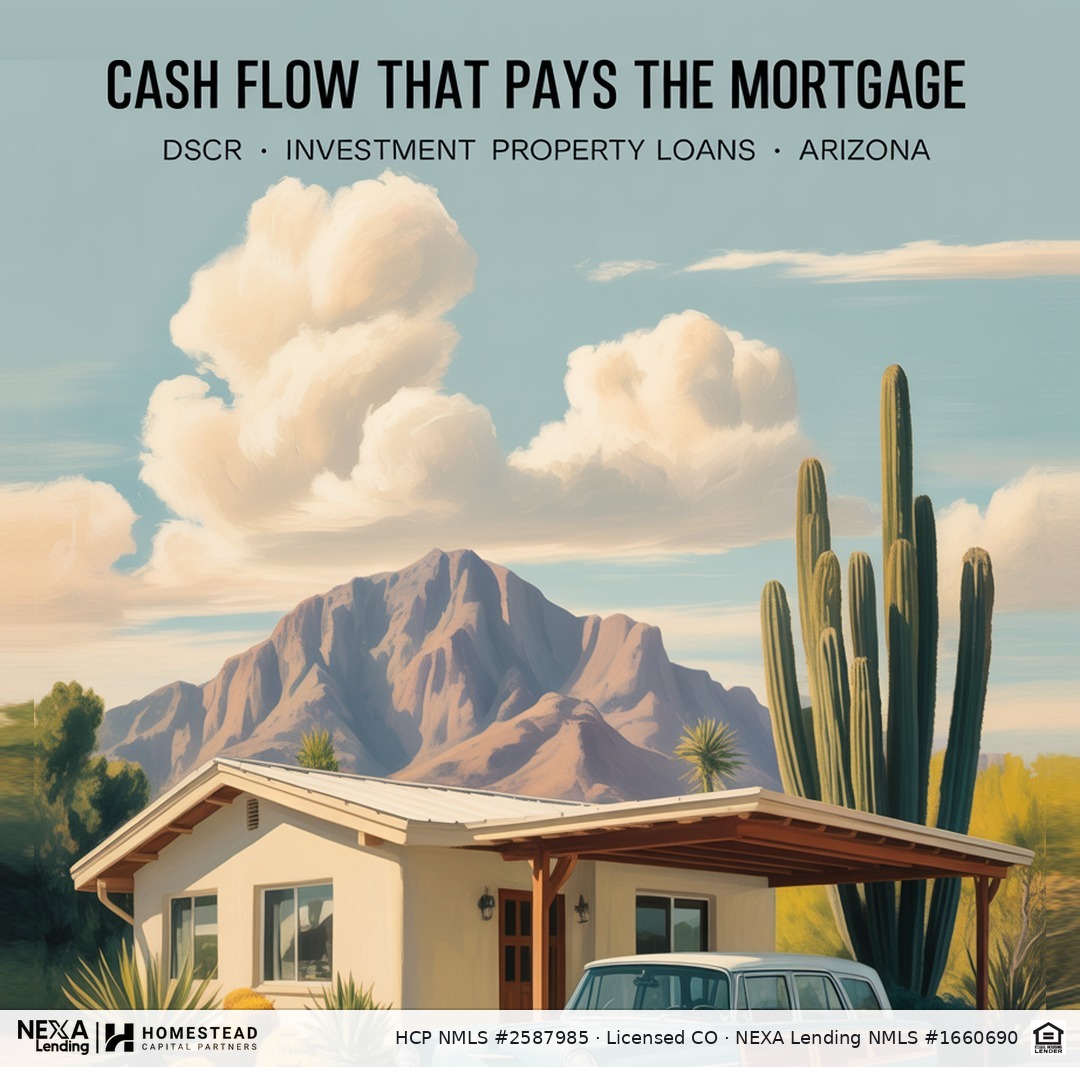 DSCR Wave 7 Scene 4 — Mid-Century Real-Estate Card — Arizona