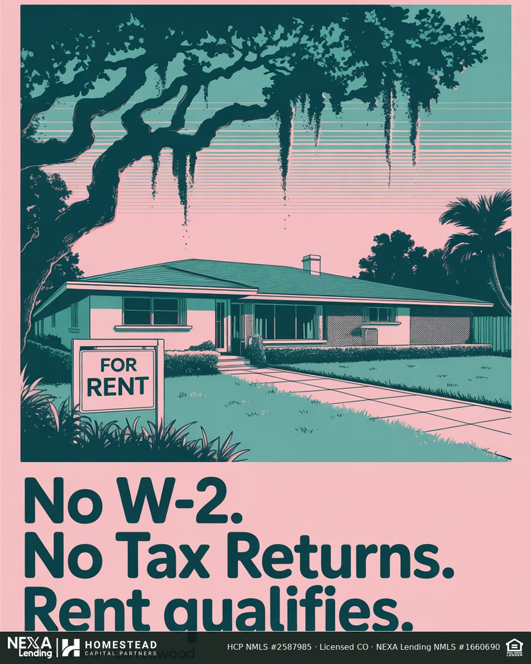 DSCR Wave 16 — Risograph 2-Color Print — Tampa Carrollwood