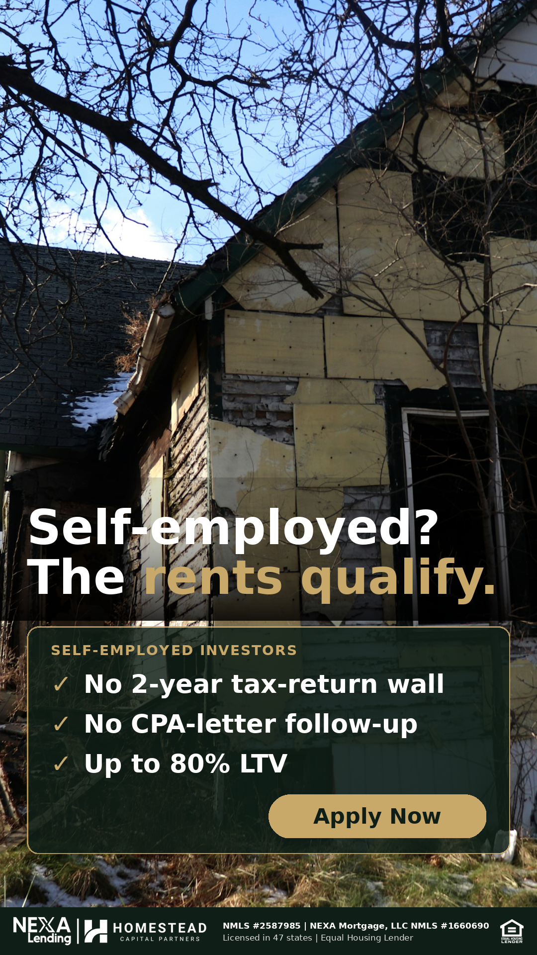 V3 Self Employed