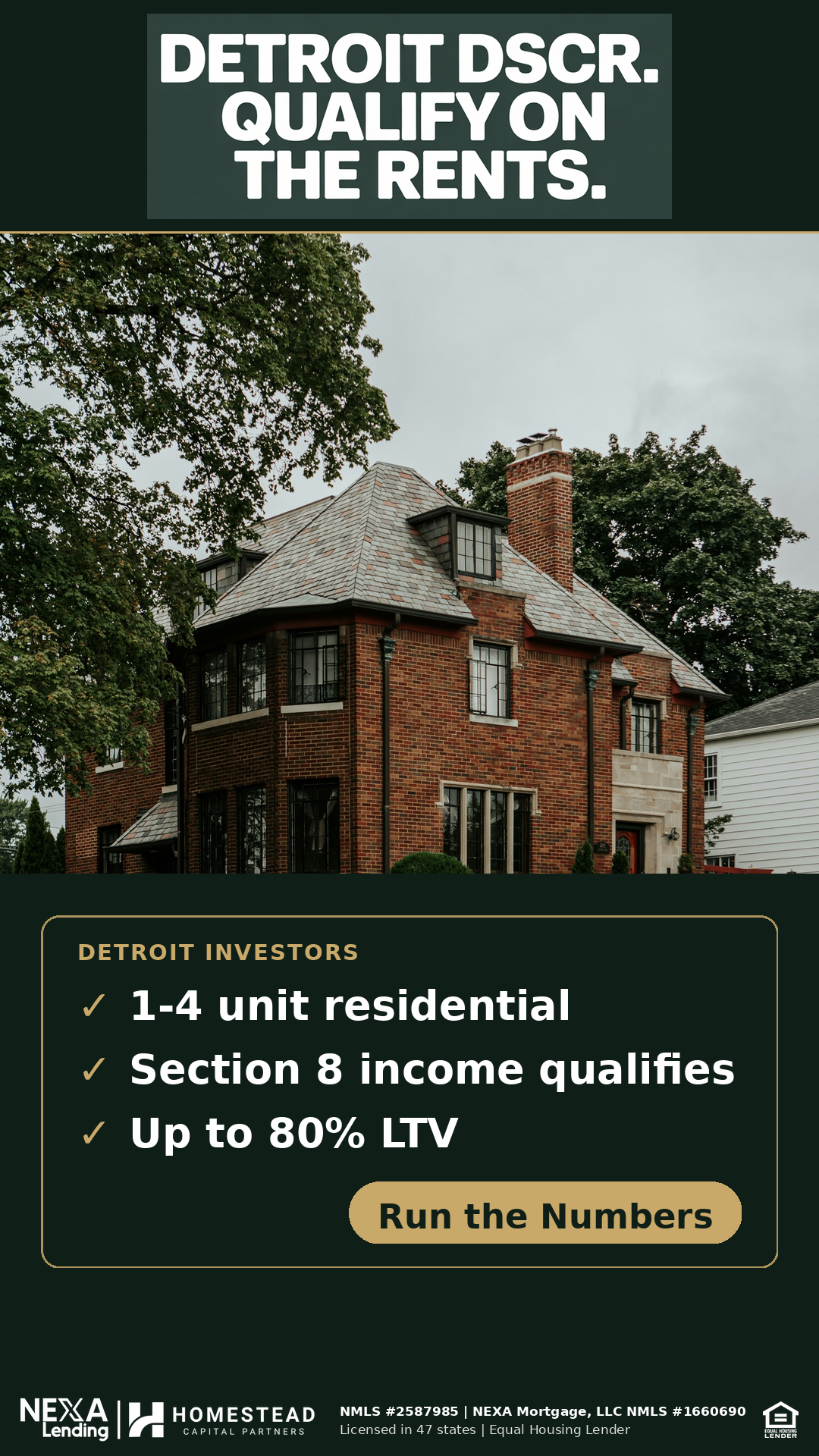 V4 Detroit Cashflow