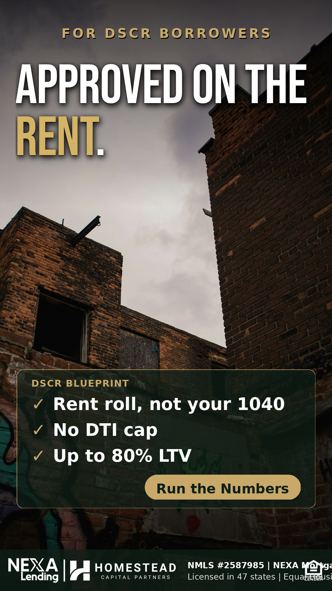 V9 dscr_reel_approved_on_rent