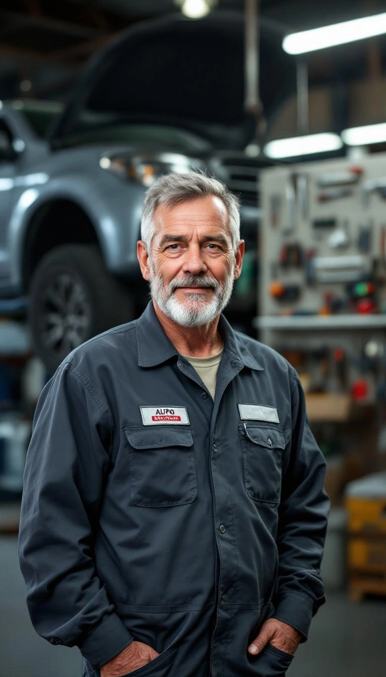 Auto repair shop owner