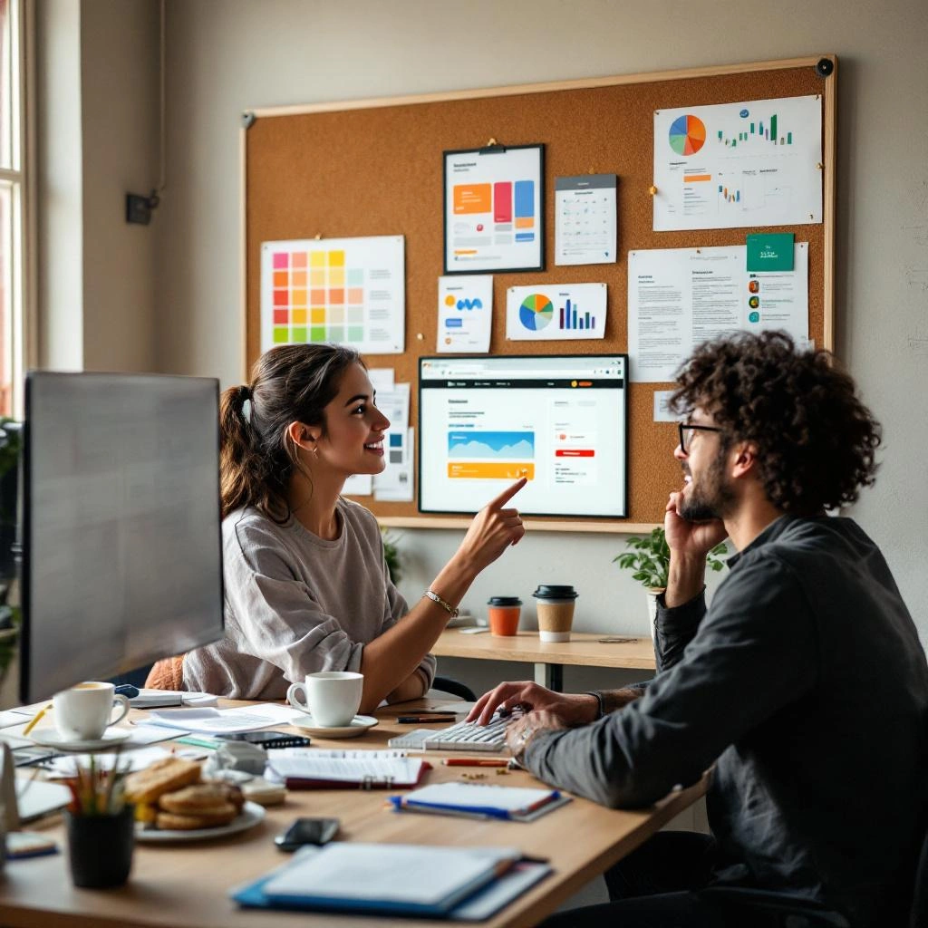 Design review of the financial product pages