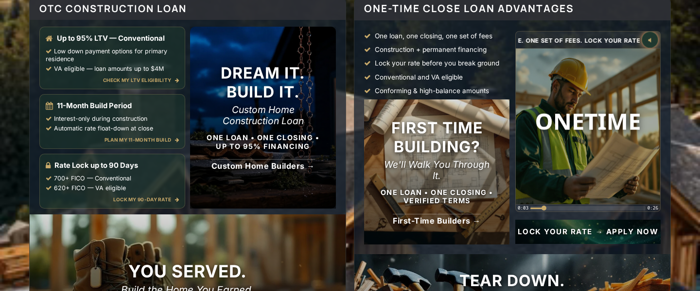 Wider view of the audio player in context, showing the in-card canvas captions inside the hero section